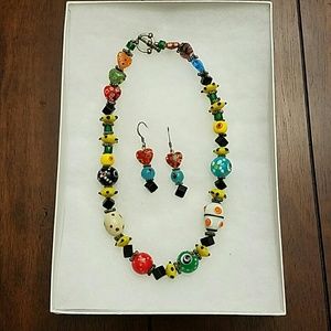 Handmade colorful set
